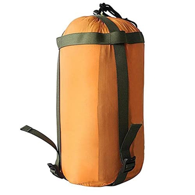 Bolsas de dormir de supervivencia duradera al aire libre Saco de dormir Paquete de compresión Bolsa de almacenamiento Ultraligero al aire libre Campin
