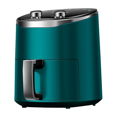 Freidora de aire sin aceite 6L · Freidora de sin aceite · Cesta antiadherente · Control de temperatura y tiempo · 1350W · Freidora fácil de limpiar y 