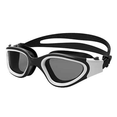 Lente de protección Hombres Mujeres Gafas de natación Gafas Impermeables de Silicona Ajustable Gafas de natación en la Piscina (Color: c tamaño: un ta