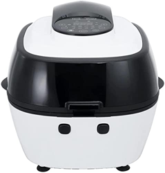 XiangWen Freidora de Aire Cocina Saludable Bajo en Grasa Sin Aceite Horno de Cocina Temporizador Control de Temperatura 1350W Sin Aceite Saludable (Co precio