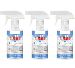 60ml Household Air Conditioner Cleaner, Air Foaming Cleaner Cleaning Spray, No Disassembly Wash-Free Deodorizer Air Conditioner Coil Condenser Cleanin en oferta