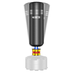 Dripex Saco de Boxeo de Pie para Adultos, Compañero de Boxeo de MMA, Entrenador de Boxeo, Resistente, con Base de Succión, Rellenable de Arena 80kg /A en oferta