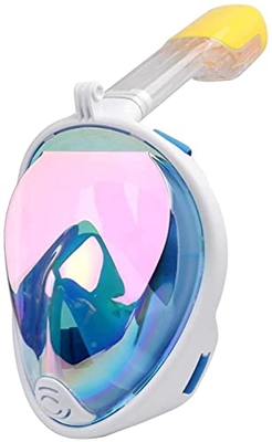 Máscara de Buceo Máscara de Buceo Máscara de Buceo Seguro bajo el Agua Anti Niebla Máscara de Snorkel de Cara Completa Natación Snorkel Equipo de Buce