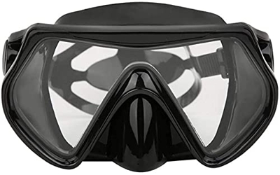 Desconocido Máscara de Buceo Máscara de esnórquel Máscara de Buceo Buceo de Silicona Salvamento Submarino Gafas de natación Lente Vista Amplia Deporte