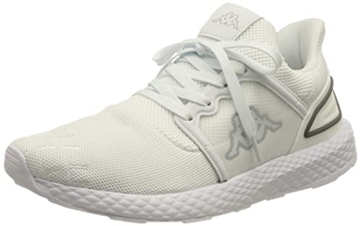 Kappa Etal Unisex, Zapatillas para Correr de Carretera Adulto, 1010 White, 41 EU