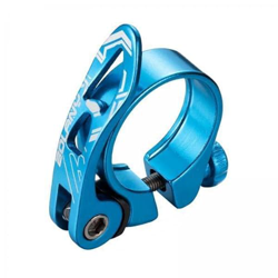 F Fityle 10x Abrazadera de Tija de Sillín de Bicicleta de Liberación Rápida Aleación de Aluminio Anodizado con Chorro de Arena características