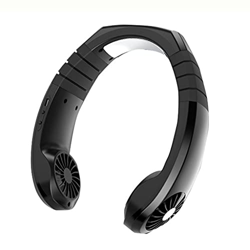 Hands Free Neck Fan Mini Wearable USB Portable 360°Cooling Lazy Neckband Hanging Cooler Travel Sport Fan Air Conditioner yubin1993 precio