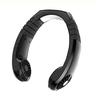 Hands Free Neck Fan Mini Wearable USB Portable 360°Cooling Lazy Neckband Hanging Cooler Travel Sport Fan Air Conditioner yubin1993