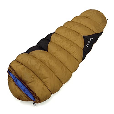 JYER Bacilo de Dormir Ultralight Compact Portable 3-4 Temporada para Adultos Mochileros Impermeables en Clima frío, acampando, Caminatas, Viajes con S
