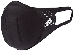 adidas Molded Face CVR Accesorios, Adultos Unisex, Negro/Blanco (Multicolor), L en oferta