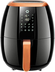 XiangWen Freidora de Aire Freidora eléctrica Multifuncional de Gran Capacidad Sin Humo de Aceite Smart Healthy Oil Free French Fries Maker Pantalla Di en oferta