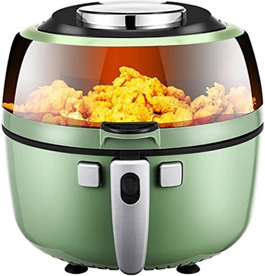 XiangWen Freidora de Aire sin Aceite para el hogar Digital Multifuncional compacta Horno Cocina Saludable Sin Fabricante Chips Bajos en Grasa Temporiz