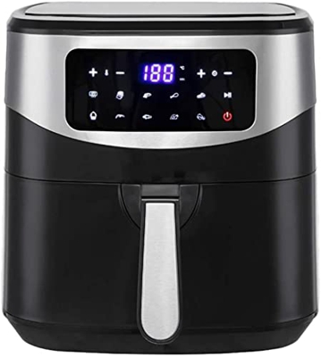 XiangWen Freidora Air Hogar Multi-Función 8L Gran Capacidad para el Aceite Bajo Grasas French Fries Machine Temperatura de Control de Temperatura Inte