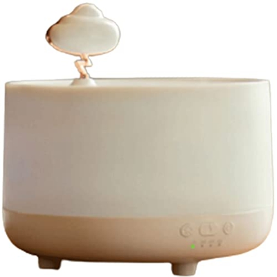 Habiba Humidificador Difusor de Aceite Esencial portátil pequeño, humidificador de ultrasonido de 260 ml con 2 Modos de Niebla, Apagado automático sin