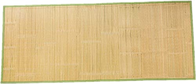 Colchoneta de Verano Almohadilla for dormir de enfriamiento de verano, alfombrilla de cama de bambú anti-deslizamiento, colchón de bambú frío, desgast