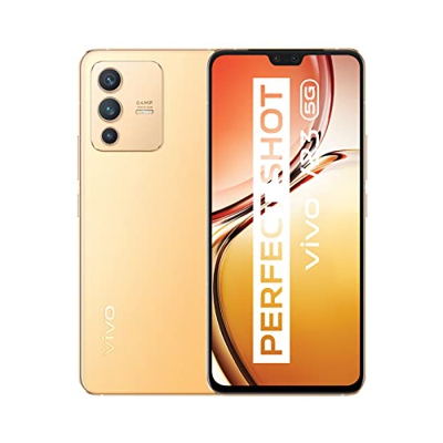 vivo V23 5G Smartphone, 12 GB de RAM + 256 GB de ROM, Doble Cámara Frontal con Enfoque Automático de 50 MP, Flash de Dos Tonos, Vidrio Que Cambia de C