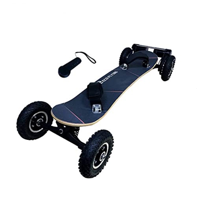 Offroad monopatín eléctrico Longboard con control remoto de potencia 1650W*2 doble unidad deportes extremos Longboard para adultos y jóvenes