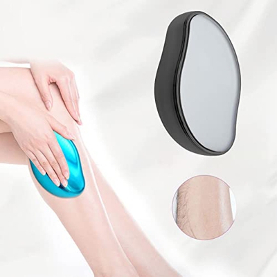 Borrador de pelo de cristal, Crystal Hair Eraser, Piedra mágica del removedor de Pelo, Nano Cristal sin Dolor, Herramienta de eliminación del Vello Do