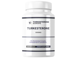 Turkesterone 10% Complejo con Hydroxypropyl-β-Cyclodextrine - 60 cápsulas (500 mg) características