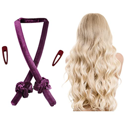 Yngffb Rizador Pelo Sin Calor, Rizador De Pelo Sin Calor, Heatless Hair Curlers, Rizadores Para Cabello Largo, Con Pinzas Para El Cabello Y Lazos Para en oferta