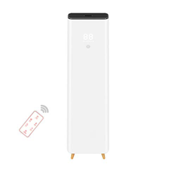 purificador de aire y humidificador De suelo de humidificador - 5.5L tanque de agua -Temporizador y sin agua de apagado automático - Quiet humidificad características