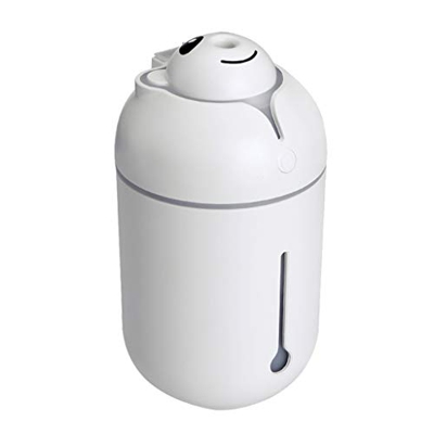 purificador de aire y humidificador Humectador del coche de luz LED Modo de niebla ajustable sin agua automático de apagado del humidificador Silencio