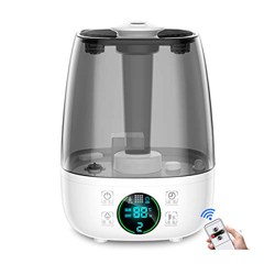 purificador de aire y humidificador 4.5L de gran capacidad del humidificador del hogar silencioso dormitorio cubierta de gran volumen niebla purificad precio
