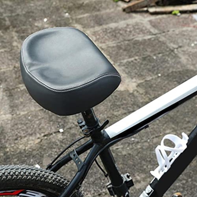 Sin Asiento para Bicicleta de Nariz Ancho de Bicicleta Grande de Bicicleta de reemplazo Universal MTB MTB Paquetes DE SEATO Negro