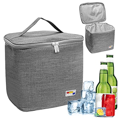 Bolsa Termica,12L Bolsa de Almuerzo,Bolsa de Almuerzo Térmica Impermeable,Bolsa Nevera Portatil Pequeña,Bolsa de Almuerzo Pequeña,Nevera Playa pequeña