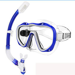 Desconocido Máscara de Buceo Máscara de esnórquel Máscara de Buceo Profesional y esnórquel HD Antiniebla Gafas a Prueba de Fugas Buceo Libre Natación  en oferta
