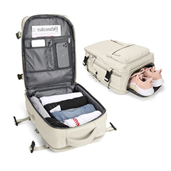 BJLFS mochila de viaje para mujer, mochila de transporte, mochila de senderismo, mochila impermeable para deporte al aire libre, mochila informal para características