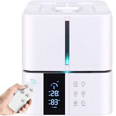 BaiJaC ZIRUIGONG Humidificador doméstico Inteligente (5L), agregue Agua for Uso silencioso, humidificador de Aire con Control Remoto, Apagado automáti