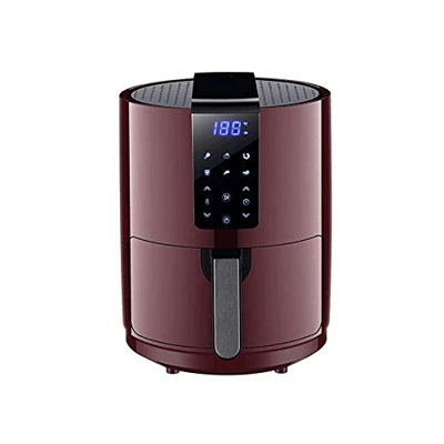 Pictetw Freidora de Aire Libre de Aceite Multifuncional Hogar Inteligente automático French Fries Máquina de Gran Capacidad Freidora eléctrica Baja en