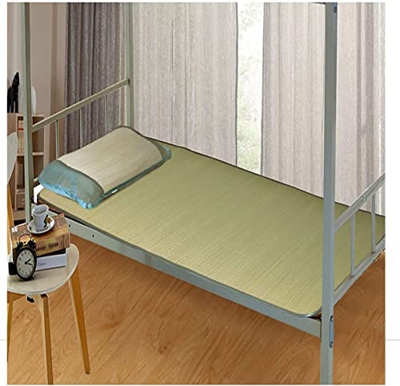 Colchoneta de Verano Alfombra for dormir de verano enfriando, colchón de colchón for un solo colchón de dormitorio de estudiante, alfombra de paja de 