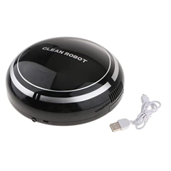 Colcolo Robot Inteligente Recargable con Aspiradora, Limpieza Automática, Barredora de Pisos - Blanco, como Se Describe, Negro, Individual en oferta