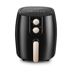 Pictetw 4.7 Cuarto de galón de Aire Caliente eléctrico con Control de Temperatura, Temporizador, Apagado automático, Canasta de fritos antiadherentes, precio
