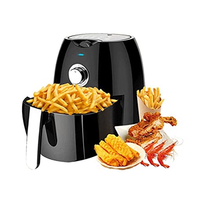 Pictetw Cocina eléctrica del Horno de la freidora con el Control de la Temperatura, la Canasta de fritos antiadherentes, la función de Apagado automát