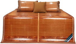 Colchoneta de Verano Alfombra de bambú de verano for dormir, alfombrilla de enfriamiento antideslizante plegable, colchón de bambú, almohadilla de enf en oferta