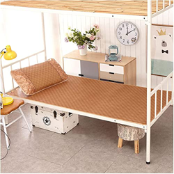 Colchoneta de Verano Alfombrilla for dormir fresco colchón de colchón de un solo lado de 0.9m espesas espesor de aire acondicionado plegable con funda en oferta