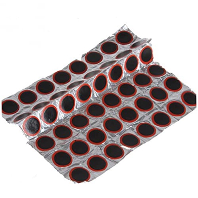 SunaOmni 48 Piezas de 25 mm Reducir Parches de Goma Pieza del neumático para el Tubo Interno de neumáticos para Bicicletas Accesorios para Bicicletas 