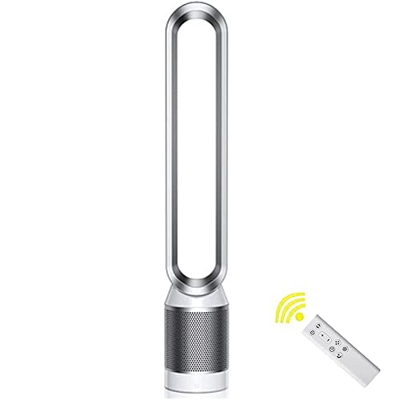 42'' Ventilador de Torre sin aspas, Ventilador de pie oscilante con Control Remoto, 3 velocidades,con Temporizador de sueño, Ideal para Uso Personal e