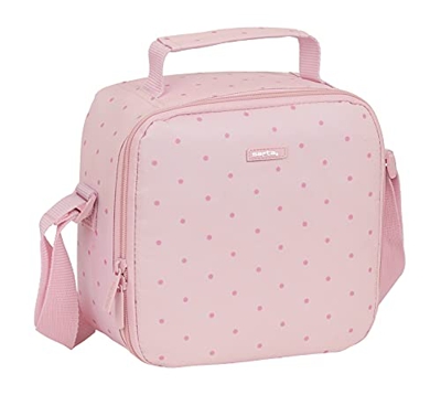 Safta Nevera Accesorios Topos, 200x110x200 mm, Rosa Claro