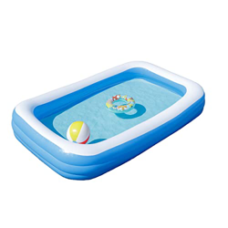 Baroni Home Piscina Hinchable de jardín, Piscina Exterior, Rectangular, para Adultos y niños, para Exterior, 210 x 140 x 60 cm en oferta