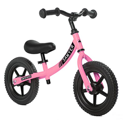 Sawyer Bikes - Bicicleta Sin Pedales Ultraligera - Niños 2, 3, 4 y 5 años (Rosa) características