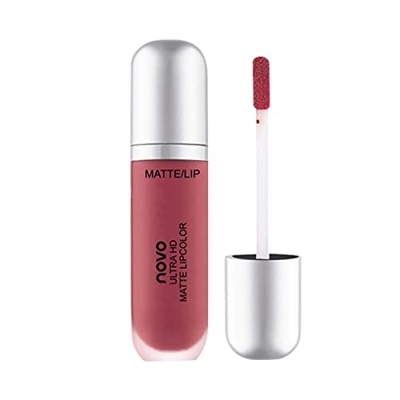 Lápiz Labial Mate Liquid Lipstick Lipgloss Lip Gloss Stain Set de maquillaje para mujeres Deep Dark Red Original 24 Hour Lipstick Labiales De Larga Du
