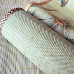 Colchoneta de Verano Almohadilla for dormir de enfriamiento de verano, cama de bambú plegable, colchón de cama suave y transpirable, ropa de cama de v características