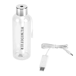 Uadme Humidificador de Aire, Mini difusor de Aire de 300 ml, generador de Niebla, humidificador portátil USB para Botella de Agua, para Coche y hogar en oferta