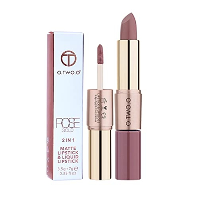 Paquete De Brillos Labiales Glaze Cosmestis Lipgloss Lip Lipstick Lipsticks Lips Liquid Cup Girls Head Brillo aterciopelado Largo para mujeres Antiadh