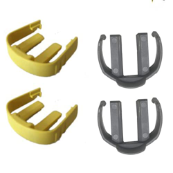 LEENKEA 4 clips C de repuesto para manguera, clips C compatibles con Karcher K2 K3 K7 gatillo de lavadora a presión (2 amarillo + 2 negro) precio