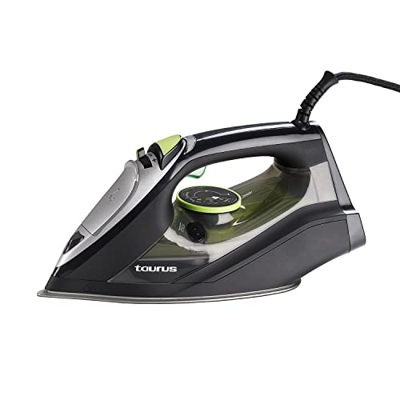 Taurus Plancha de Vapor 3000W, 3000 W, Plástico, Negro